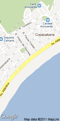 Avenida Atlantica, Copacabana, Rio De Janeiro, Rj